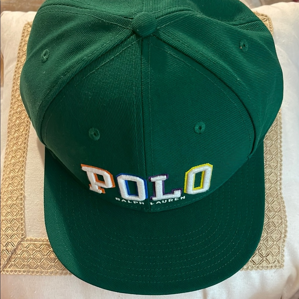 Green Polo Ralph Lauren Cap